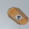 Ekena Millwork Chrysler Wood Fretwork Pierced Ceiling Medallion, Alder, 22"W x 11"H x 5 3/4"ID x 3/8"T CMWP22X11X0375CSAL - alternate 8